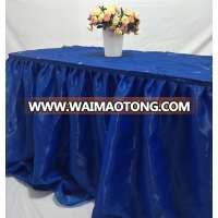 Royal Blue Gathered Tutu Table Skirt Table Skirting Style